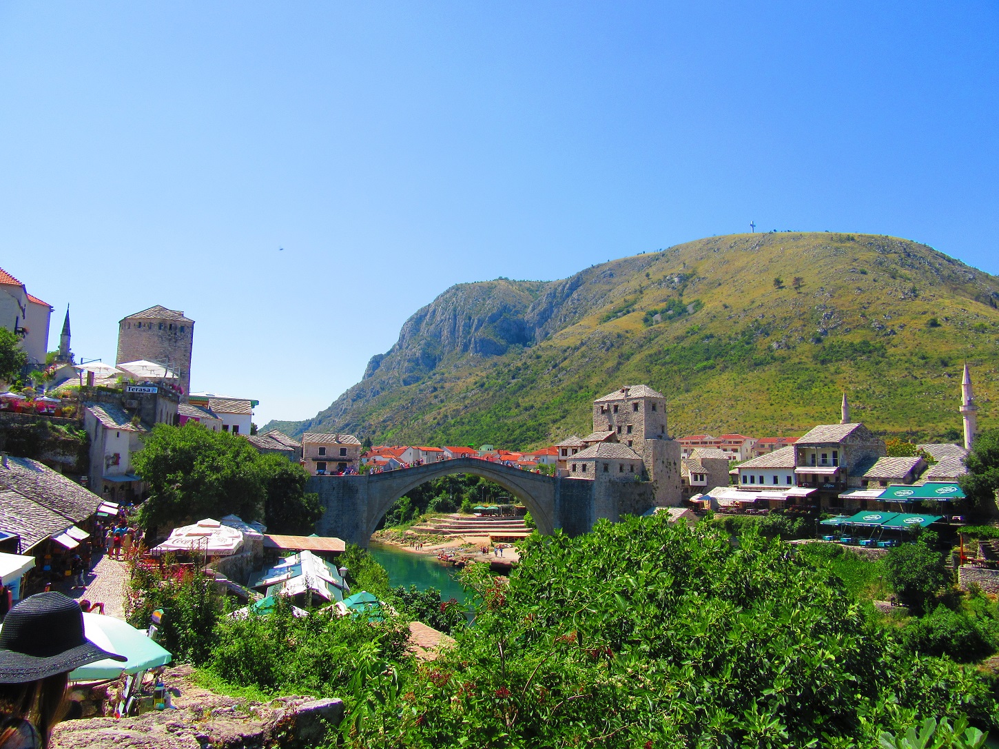 Most, zdjęcie zrobione od strony muzułmańskiej. / most w mostar.jpg most w mostar.jpg