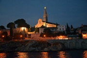 Rovinj wieczorową porą