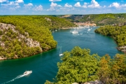 Ulubiony przystanek po drodze. Skradin.