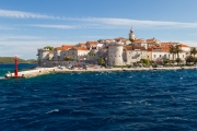 Korcula z morza