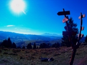 widok na Tatry z Wysokiej.